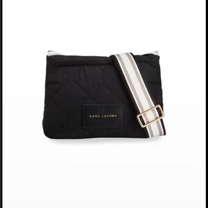Marc Jacobs Quilted Nylon Messenger Crossbody Bag